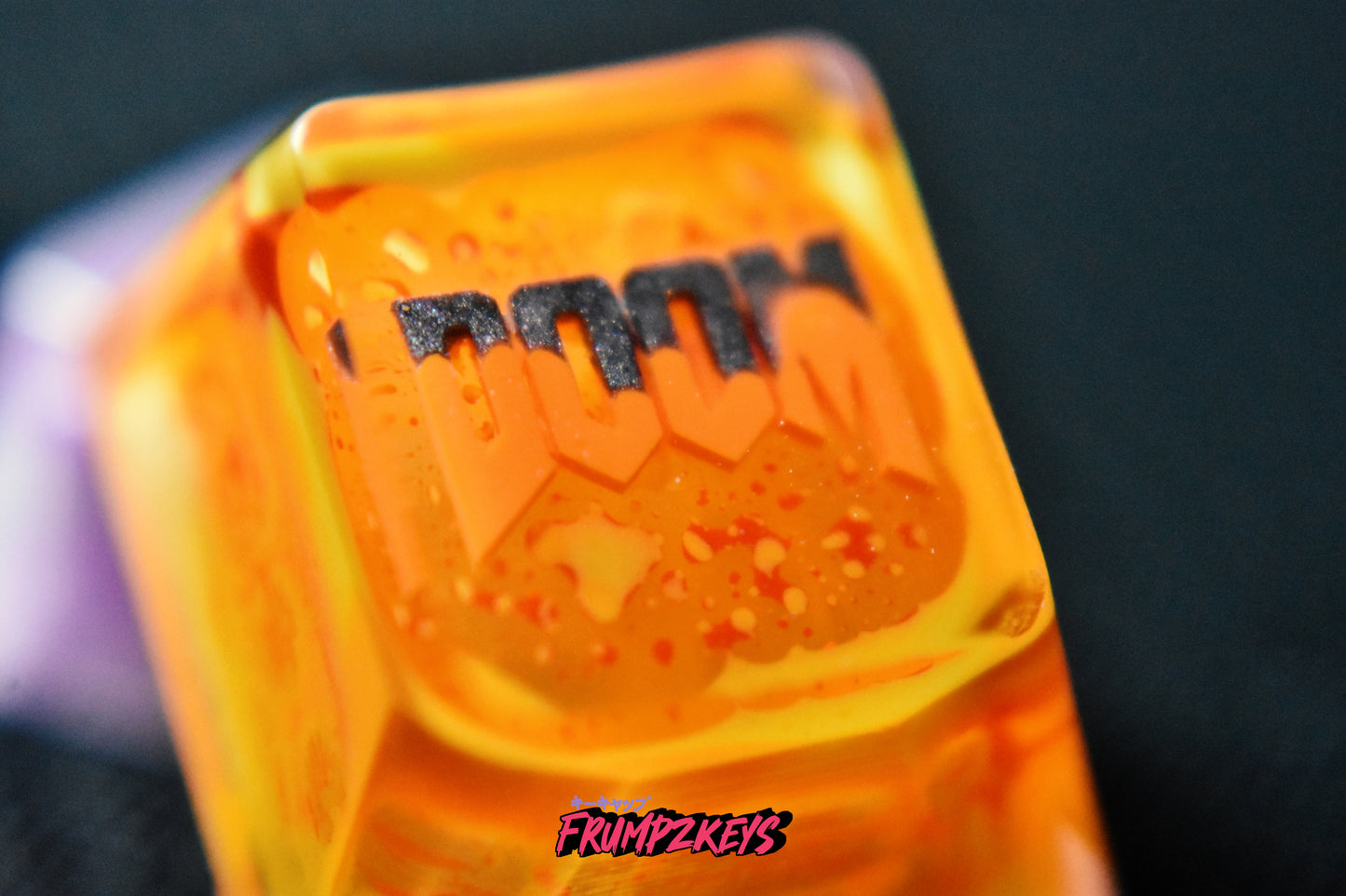 "Lava" Doom Keycap