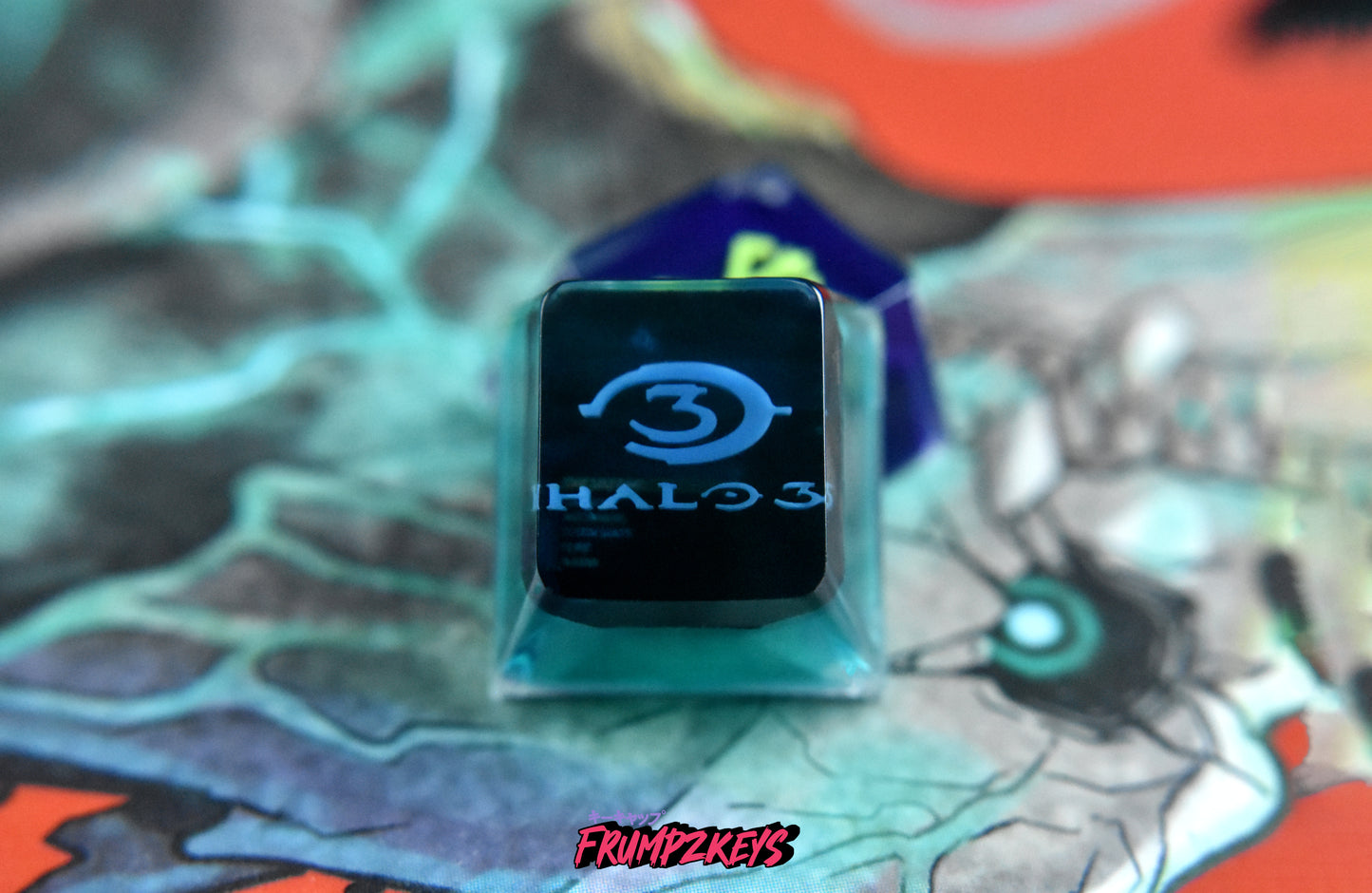 "Menu Screen" Halo 3 Keycap