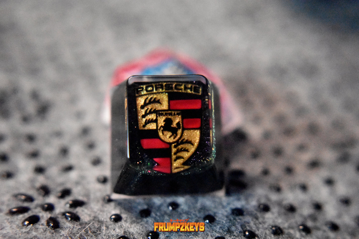 "Black Metallic" Porsche Logo Cap
