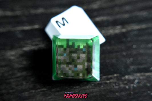 "Touch Grass" Block Game Keycap