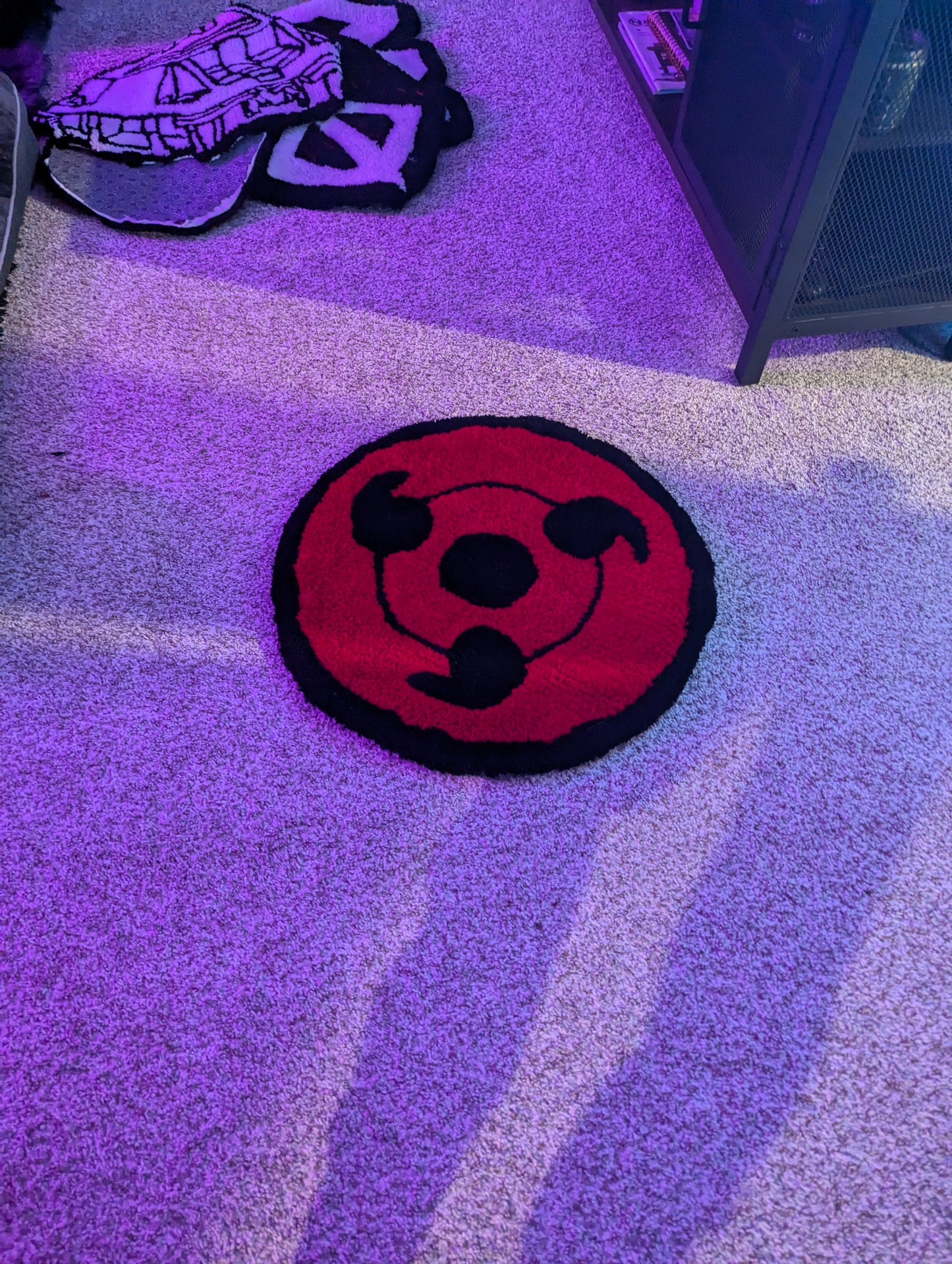 Red Sharingan Rug