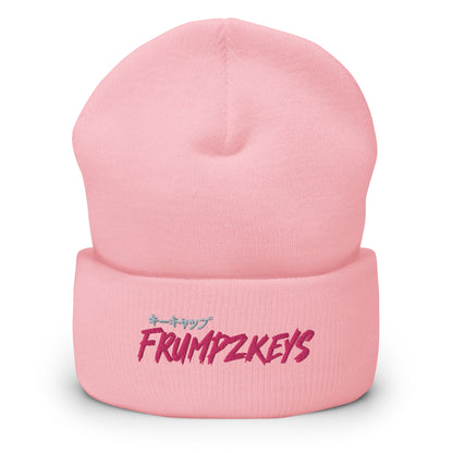 frumpzkeys logo beanie