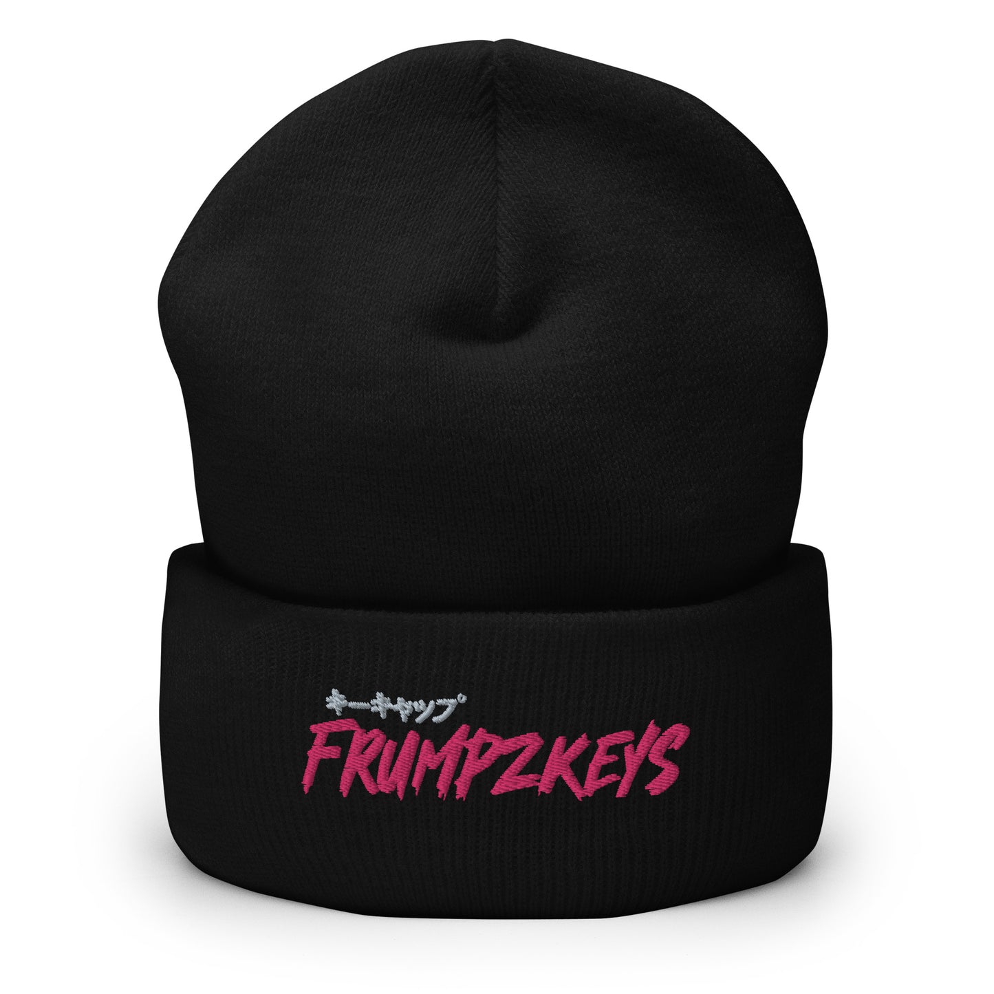 frumpzkeys logo beanie