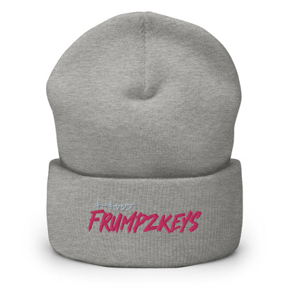 frumpzkeys logo beanie