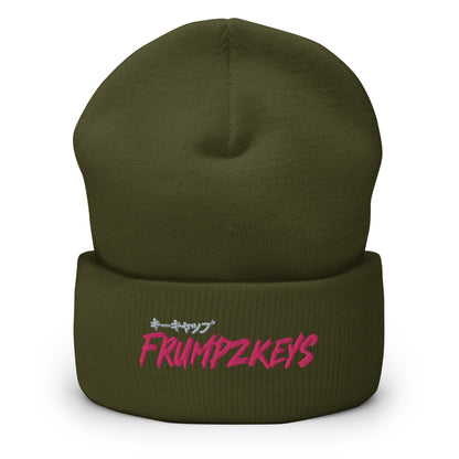 frumpzkeys logo beanie