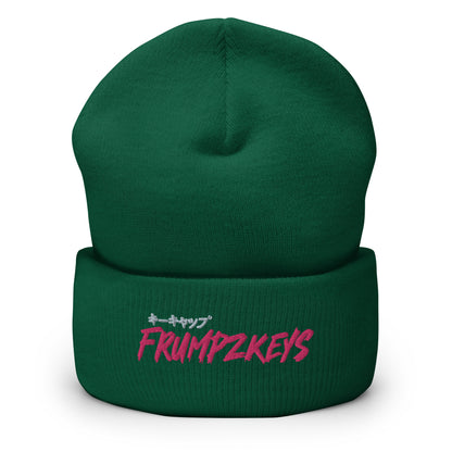 frumpzkeys logo beanie