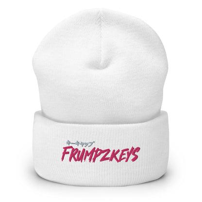 frumpzkeys logo beanie